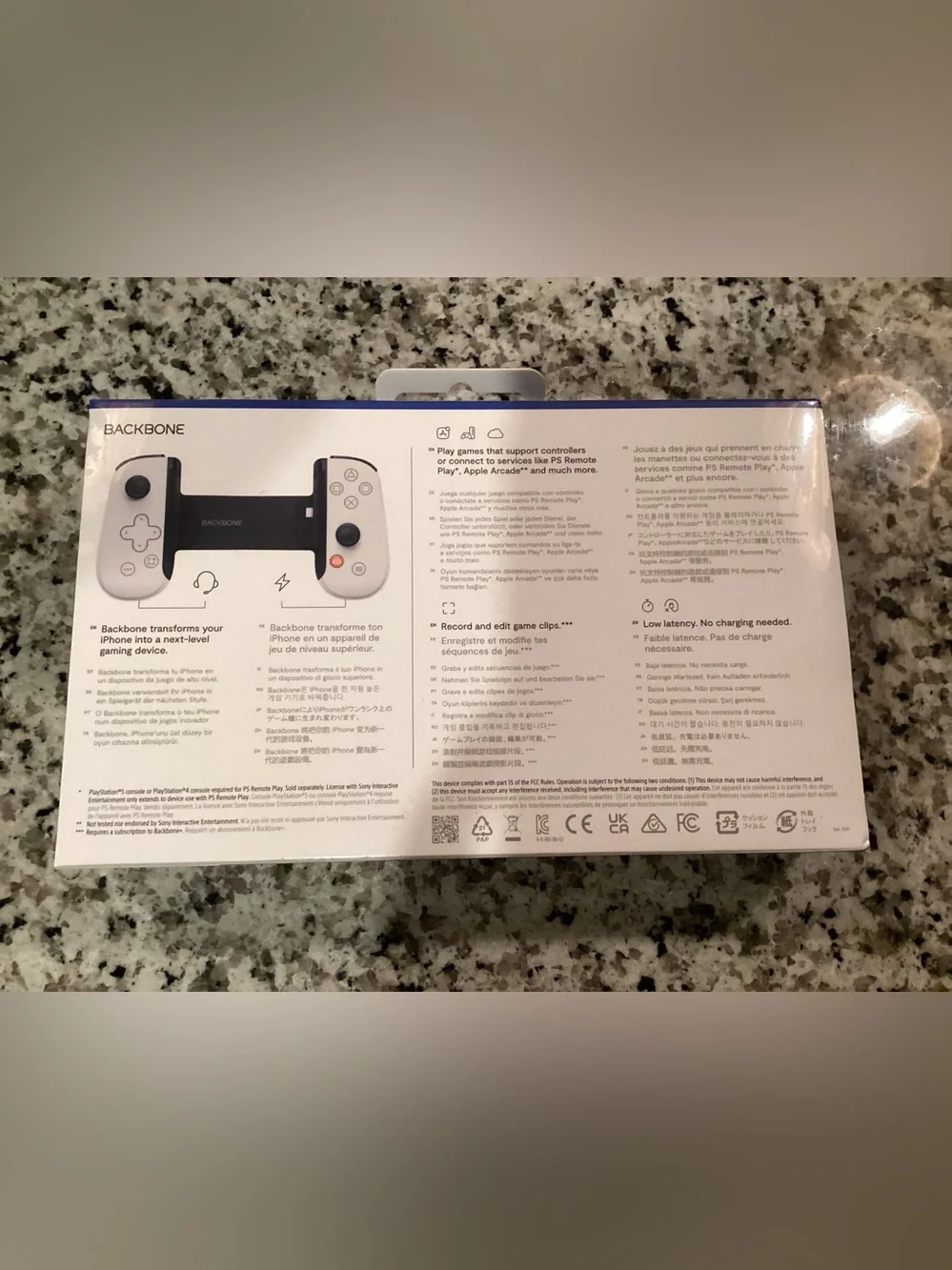 Backbone One PlayStation Edition 2nd Generation iPhone Lightning Sealed NEW
